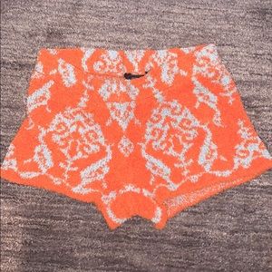 ♥️ BCBG Max Azria Fuzzy Comfy Winter Pool Shorts